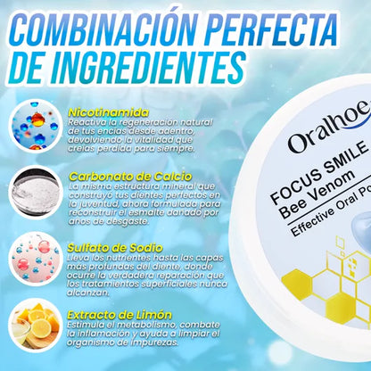 Polvo de tratamiento bucal