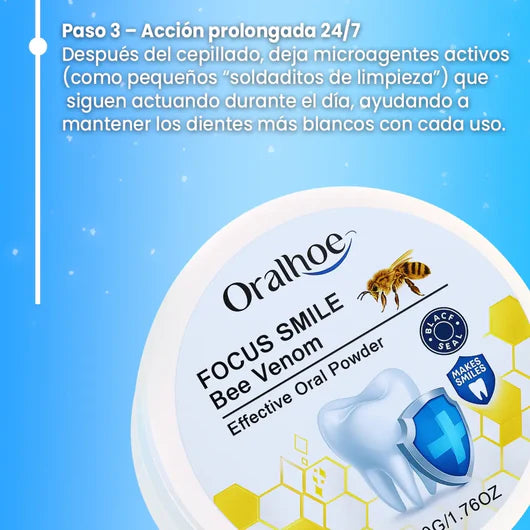 Polvo de tratamiento bucal