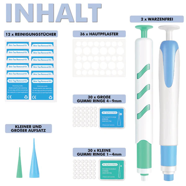 Warzenfrei   PRO   -   Der   Professionelle   Stielwarzen   Entferner